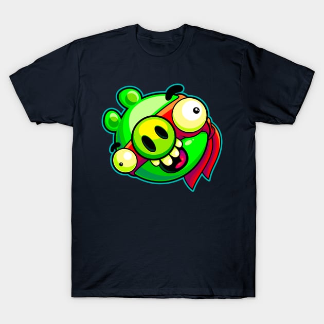 Ninja Pork (Raph) T-Shirt by ArtisticDyslexia